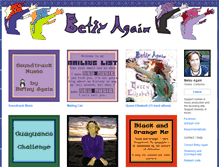 Tablet Screenshot of betsyagain.com